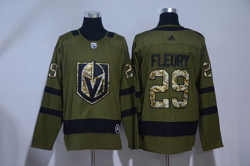 Women Vegas Golden Knights #29 Fleury Fanatics Branded Breakaway Home Green Adidas NHL Jersey